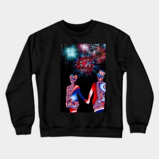 “Happy 4th of July” Crewneck Sweatshirt